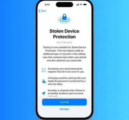朝阳苹果授权维修店分享被盗设备保护功能开启方法